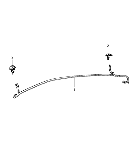 Nozzle Washer Headlamp