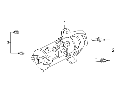 Starter Mount Stud