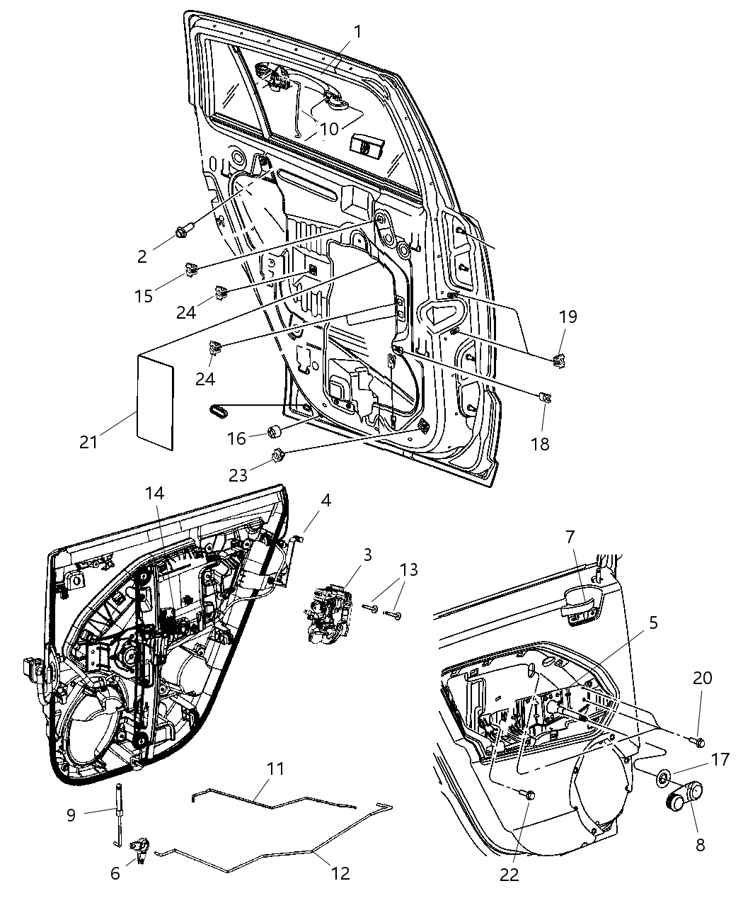 Handle Exterior Door