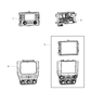 New 2019 Fits Chrysler 3500, 4500, 5500 Radio-Multi Media - Part # 68399192AD