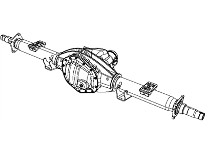 New 2010-2011 Fits Chrysler 2500, Ram 2500 Axle-Service Rear - Part # 68053668AB