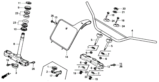 Thread, Steering Head Top
