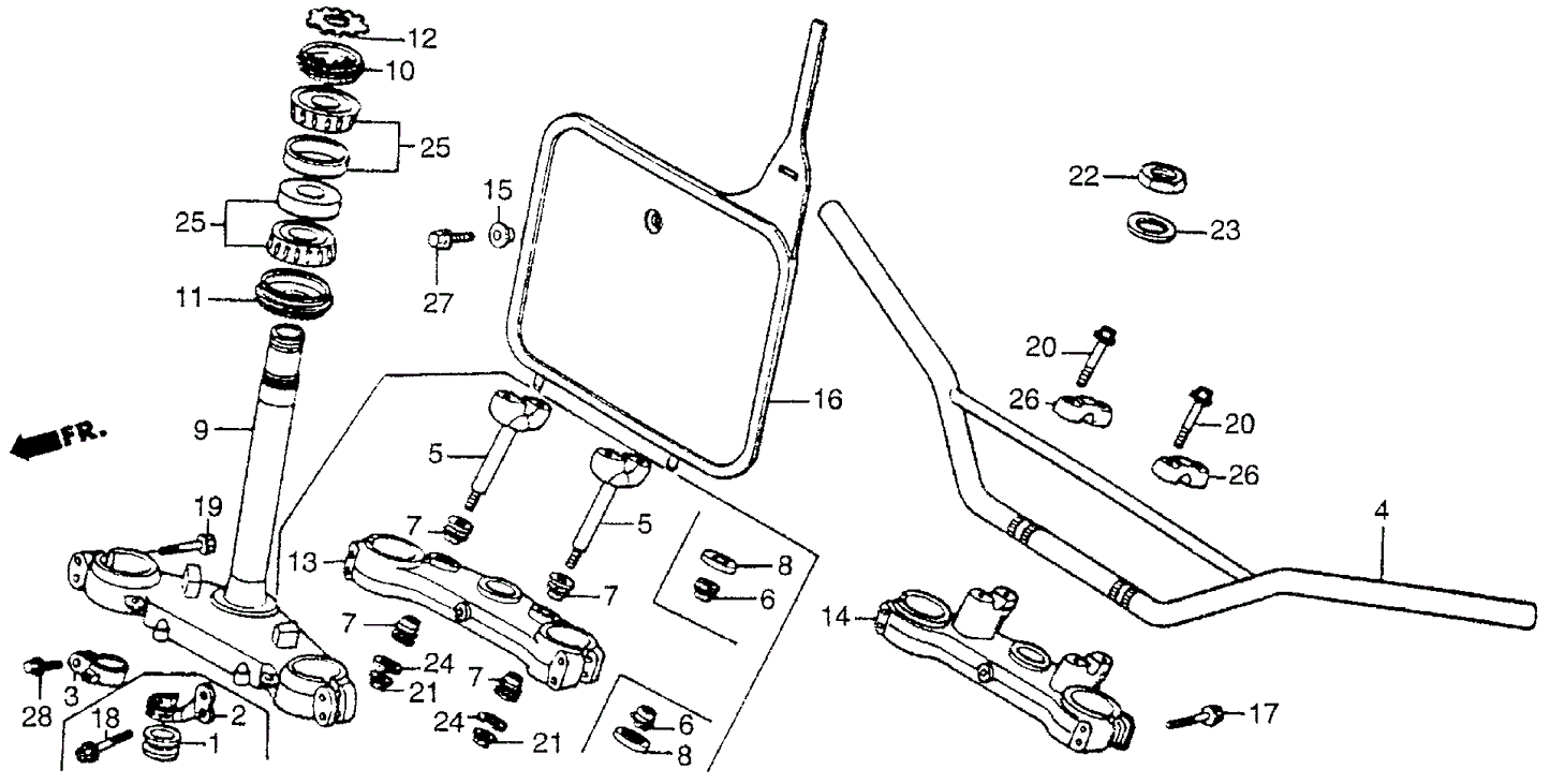 Thread, Steering Head Top