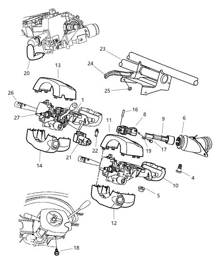 Interlock Steering Column