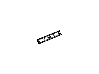 Brace, Radiator Grille And Front End Panel