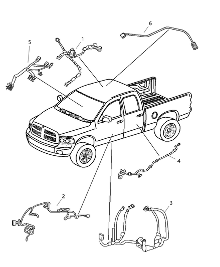 Wiring Rear Door