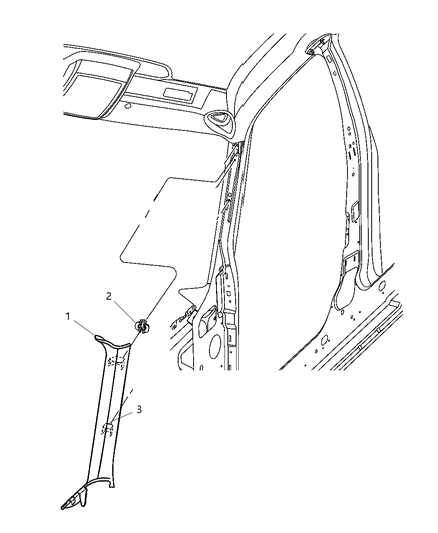 Molding Windshield