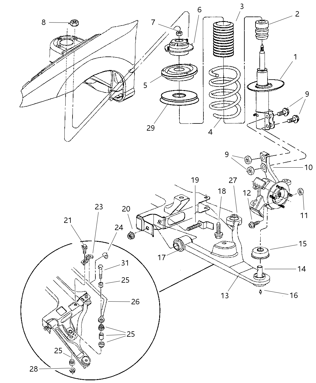 Arm Assembly, Lower Control, Right