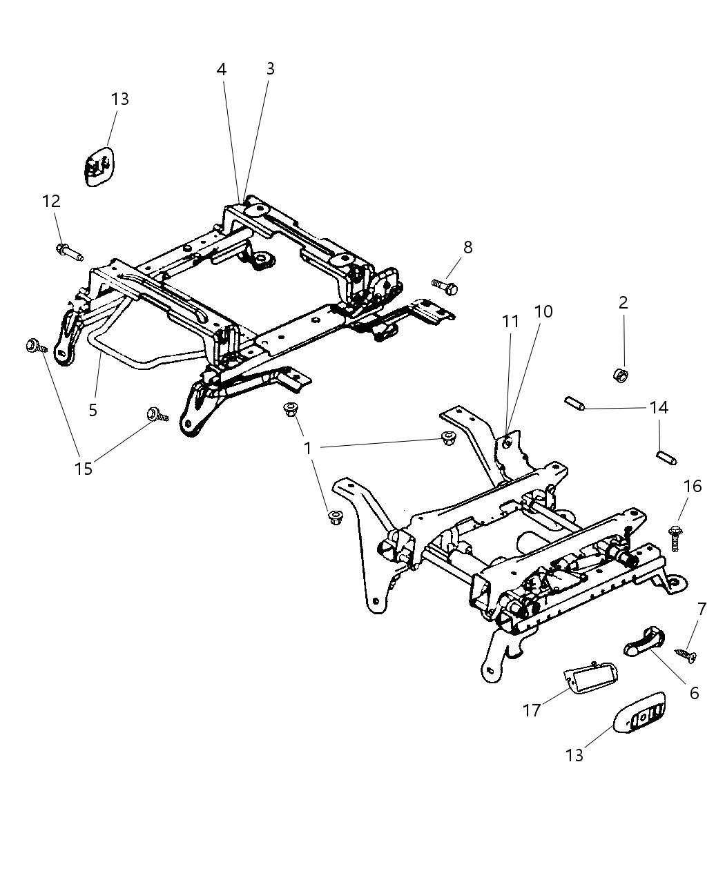 Towel Bar Seat Adjuster Handle