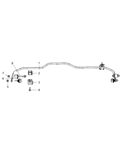Stabilizer Bar Rear Suspension