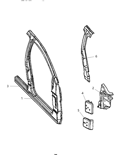 Panel Body Side Aperture Outer Front