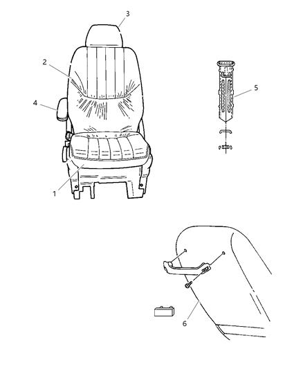 Seat Back Front
