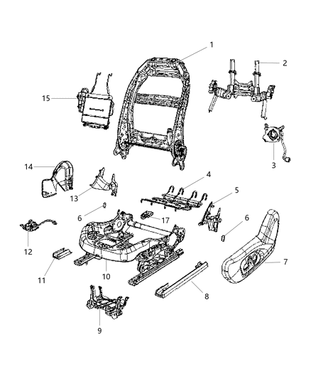 Adjuster Power Seat