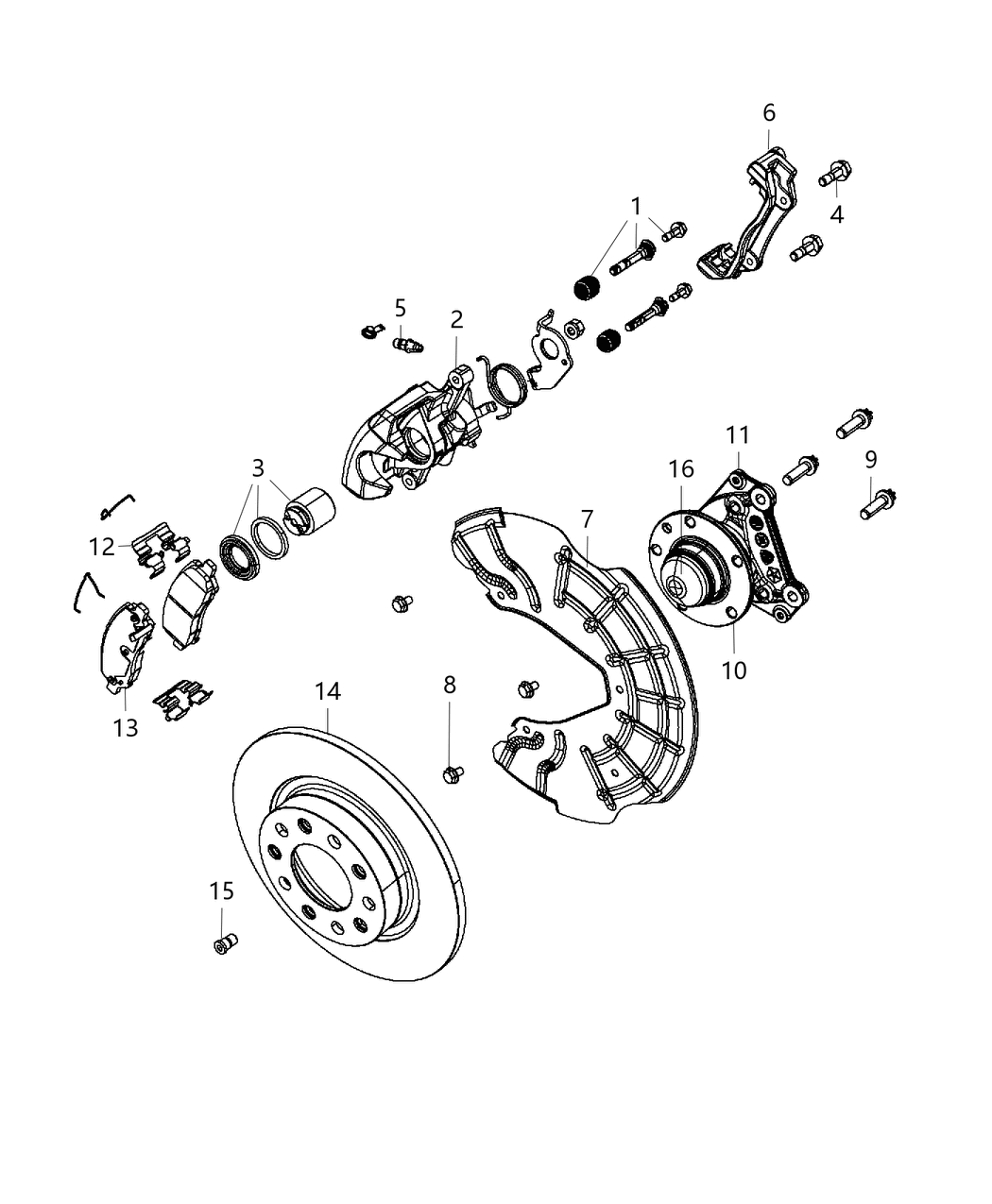 Rotor Brake Rear