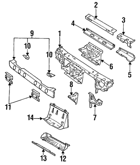 Lower Tie Bar Bracket