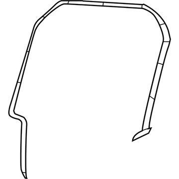 New 2008-2010 Fits Chrysler Grand Caravan, Town & Country Panel-Seat Back - Part # 1LB671T1AA