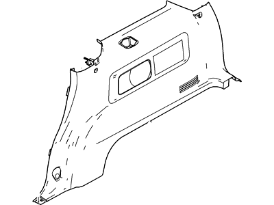 Trim Assy - Quarter