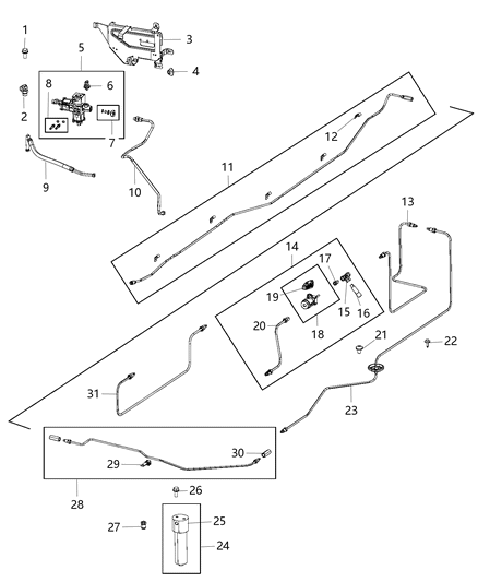 Hose Fuel Chassis To Regulator