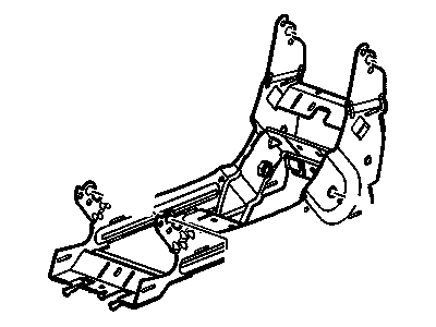 Frame, Front Seat Back