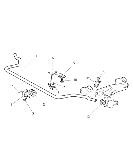 Clamp Stabilizer Bar Cushion