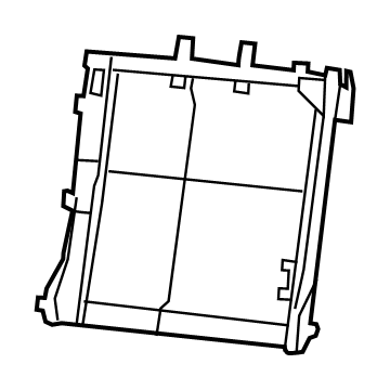 New 2020 Fits Chrysler Gladiator Rear Seat Back 40% - Part # 68339479AA