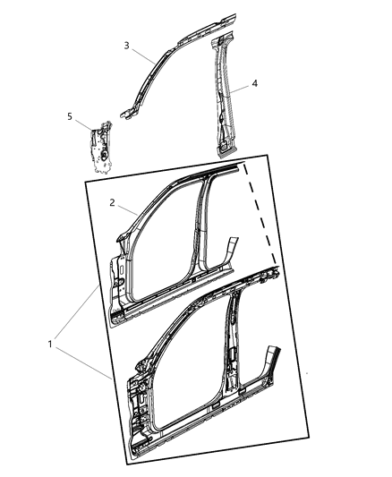Reinforcement Front Pillar