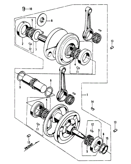 Retainer, Roller Main Bearing
