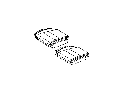 Cover Rear Seat Cushion