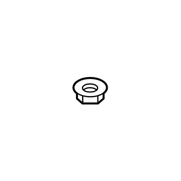 Upper Weatherstrip Retainer Nut