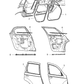 Weatherstrip Door Lower Secondary