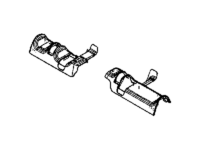 New 2011-2018 Fits Chrysler Grand Cherokee Shield-Riser - Part # 1TM62DX9AA