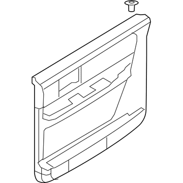 Trim Assy - Front Door
