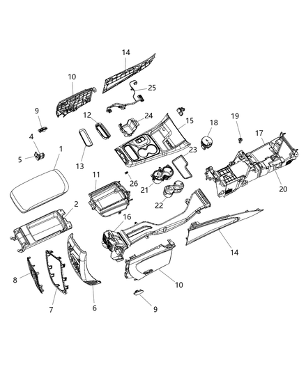 Armrest Console