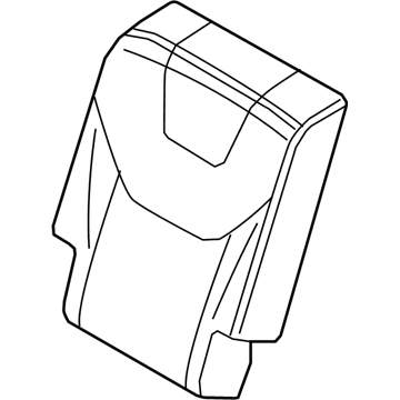 Cover Assy - Rear Seat Back