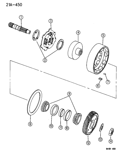 Cone, Output Shaft