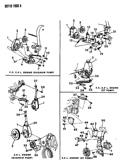 Pulley, (Saginaw) W/2.2, 2.5L Eng.