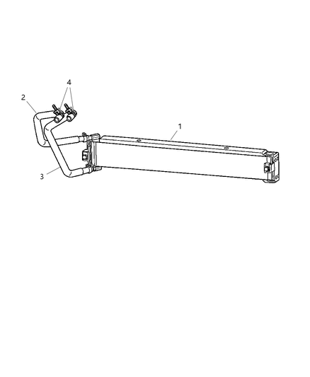 Hose Transmission Oil Inlet