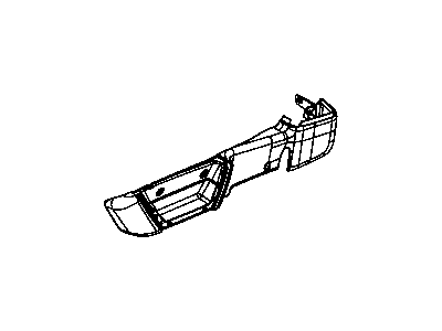 New 2008 Fits Chrysler Grand Caravan, Town & Country Shield-Riser - Part # 1JF301T1AA