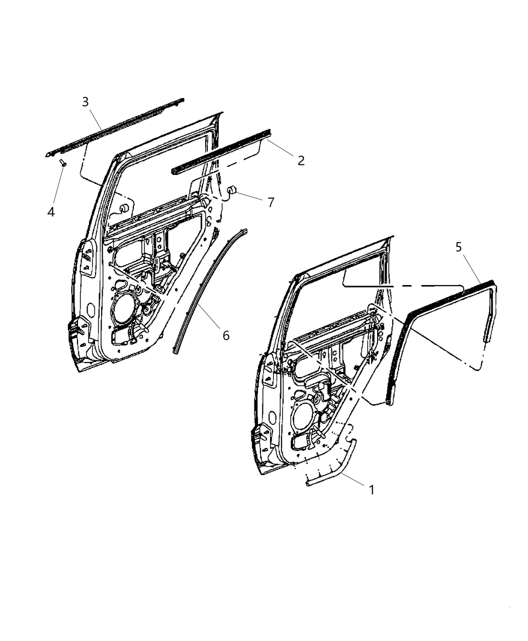 Seal Rear Door