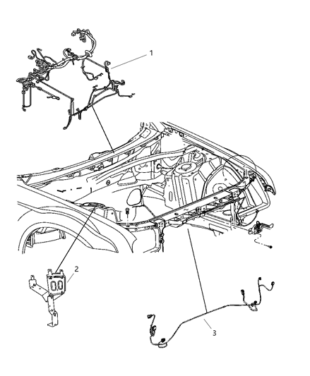 Wiring Headlamp And Dash
