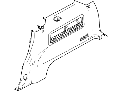 Trim Assy - Quarter