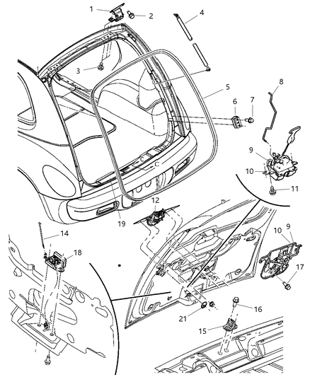 Bezel I/P Around Handle