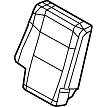 Cover Rear Seat Back Right