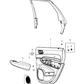 Armrest Rear Door Trim