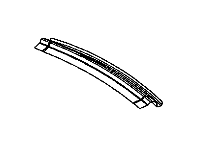 Reinforcement Shelf Panel Rear