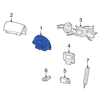 New OEM Steering Wheel Air Bag Fits, 2005 Ford Crown Victoria - Part # 5W7Z54043B13BAB