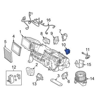 New OEM Cabin Air Temperature Sensor Fits, 2010-2014 Ford Mustang - Part # AR3Z19C734A