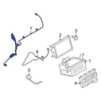 New OEM GPS Navigation System Antenna Cable Fits, 2010-2014 Ford Mustang - Part # AR3Z10E928A