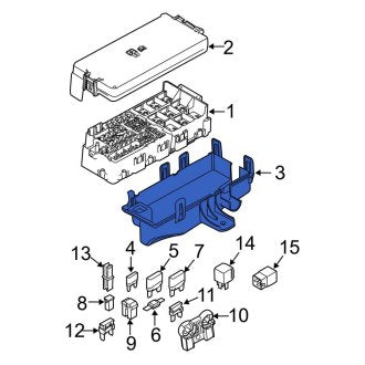 New OEM Lower Fuse Box Cover Fits, 2010-2014 Ford Mustang - Part # AR3Z14A003A
