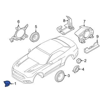 New OEM Front Inner Speaker Fits, 2015-2023 Ford Mustang - Part # FR3Z18808B
